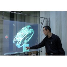 Интерактивный псевдоголографический экран Sax3d HOPS Touch-Glass 40"
